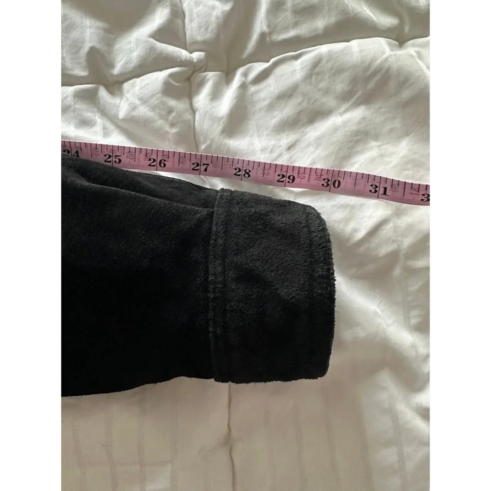 Vintage 80s 90s Colorful Patchwork‎ Leather Bomber Jacket Made in Korea Size L - Picture 9 of 9